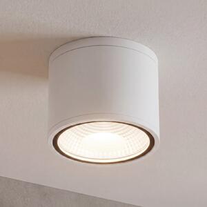 ORION LED stropni reflektor Sputnik IP65 Ø 14,5 cm bijeli, Bijela, kupaonica, Metal, Vanjski reflektor/šiljak za tlo