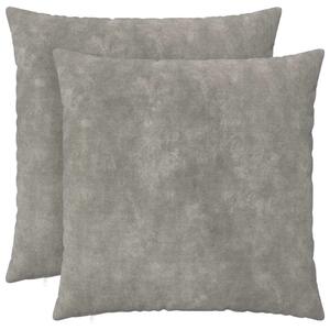 Presvlaka za jastuk 2 pcs HEERLEN Svjetlosiva 65 x 65 cm - Svjetlosiva 65 x 65 cm 2