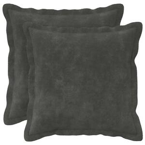 Presvlaka za jastuk 2 pcs HOUTEN Antracit 35 x 35 cm - Antracit 35 x 35 cm 2