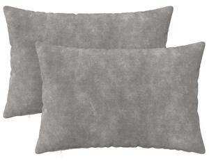 Presvlaka za jastuk 2 pcs HEERLEN Svjetlosiva 30 x 50 cm - Svjetlosiva 30 x 50 cm 2