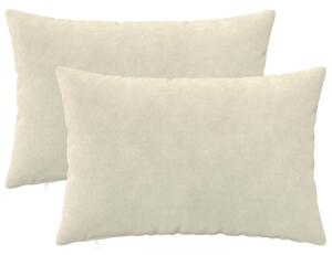 Presvlaka za jastuk 2 pcs HEERLEN Krem 50 x 80 cm - Krem 50 x 80 cm 2