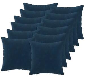 Presvlaka za jastuk 12 pcs HEERLEN Plava 45 x 45 cm - Plava 45 x 45 cm 12