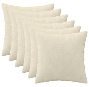 Presvlaka za jastuk 6 pcs HEERLEN Krem 30 x 30 cm - Krem 30 x 30 cm 6