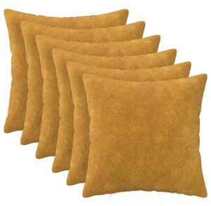 Presvlaka za jastuk 6 pcs HEERLEN Žuta 35 x 35 cm - Žuta 35 x 35 cm 6