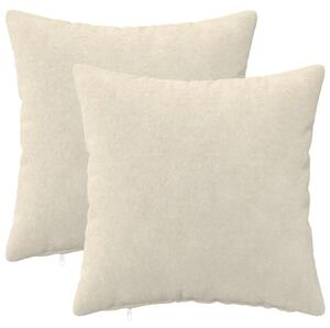 Presvlaka za jastuk 2 pcs HEERLEN Krem 40 x 40 cm - Krem 40 x 40 cm 2