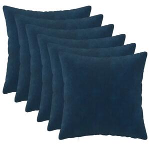Presvlaka za jastuk 6 pcs HEERLEN Plava 35 x 35 cm - Plava 35 x 35 cm 6