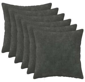 Presvlaka za jastuk 6 pcs HEERLEN Antracit 35 x 35 cm - Antracit 35 x 35 cm 6