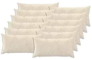 Presvlaka za jastuk 12 pcs HEERLEN Krem 40 x 80 cm - Krem 40 x 80 cm 12