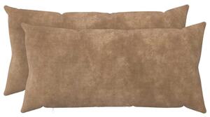 Presvlaka za jastuk 2 pcs HEERLEN Sivosmeđa 40 x 80 cm - Sivosmeđa 40 x 80 cm 2