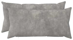 Presvlaka za jastuk 2 pcs HEERLEN Svjetlosiva 40 x 70 cm - Svjetlosiva 40 x 70 cm 2