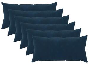 Presvlaka za jastuk 6 pcs HEERLEN Plava 40 x 80 cm - Plava 40 x 80 cm 6