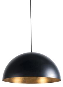 Pametna industrijska viseća svjetiljka crna sa zlatom od 50 cm, uključujući Wifi G125 - Magna Eco