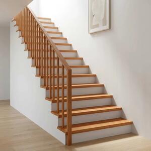 Step treads 16 kom. 100 x 30 x 2 cm Svijetlosmeđa - Svjetlosmeđa 100 x 30 x 2 cm 16