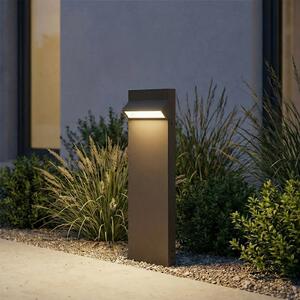 Arcchio Vonar LED svjetiljka za stazu, visina 50 cm, antracit, Sivo, Aluminij