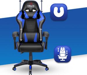 Gaming stolica HC-1007 crna i plava