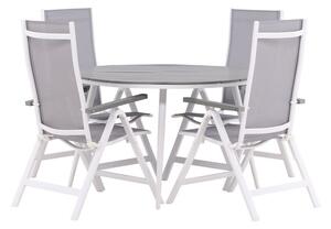 Set stola i stolica Dallas 3731Tekstil, Metal