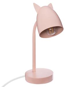 Dječja stolna lampa KITTY EARS ružičasta