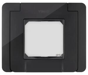 VIMAR NEVE UP MASKA 2MJ. S POKL. IP55 CRNA VI09911.04