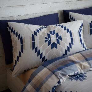 Bijelo-plava posteljina 200x135 cm Navajo - Catherine Lansfield