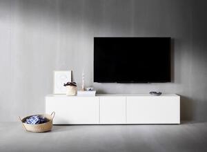 Bijeli TV stol 225,8x49,2 cm Edge by Hammel - Hammel Furniture