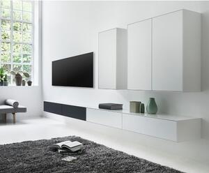 Crno-bijeli set TV stol i 2 komode Edge by Hammel - Hammel Furniture