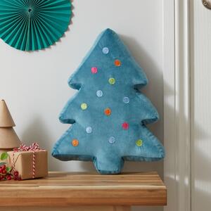 Ukrasni jastuk s božićnim motivom od samta 34x40 cm Christmas Tree – Catherine Lansfield