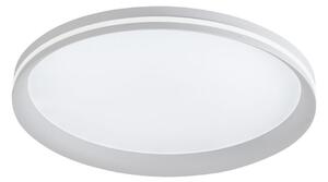 Fabas Luce LED stropna svjetiljka Isy, bijela, Ø 45 cm, metalna, CCT, prigušljiva, prigušiva, Bijela, Dnevni boravak/blagovaonica, Metal