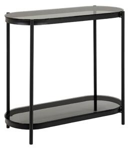 Black Friday - Konzolni stol sa staklenom pločom 86x35 cm Bayonne - Actona