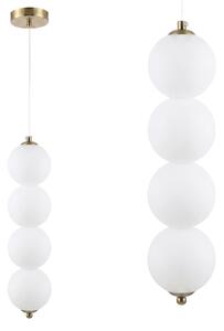 LED viseća stropna lampa LHJ118-4CP brušeno zlato
