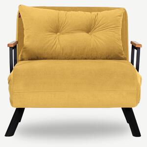 Zondo Fotelja na razvlačenje Sandy (boja senfa). 1062302