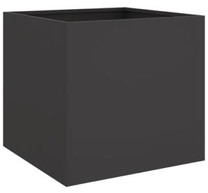 VidaXL Sadilica crna 42 x 40 x 39 cm od hladno valjanog čelika