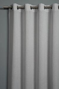 Siva zavjesa 140x245 cm Len Uni – Sehlbach