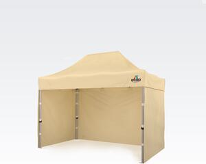 Profesionalni vrtni šator 2x3m ALU EXCLUSIVE (3 stijenke) - sa 3 zida - Bijela