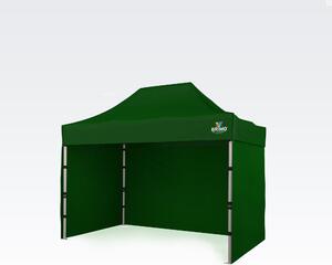 Profesionalni vrtni šator 2x3m ALU EXCLUSIVE (3 stijenke) - sa 3 zida - Zelena