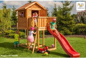 Fungoo kućica MYHOUSE - drveno dječje igralište