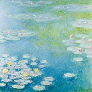 Reprodukcija Nympheas at Giverny (1908), Claude Monet