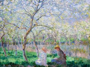 Reprodukcija Springtime (1886), Claude Monet