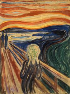 Reprodukcija The Scream (1893), Edvard Munch