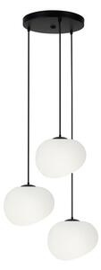Luster na sajli STONES 3xE27/40W/230V