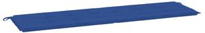 VidaXL Jastuk za vrtnu klupu plavi 180 x 50 x 3 cm od tkanine Oxford