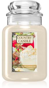 Country Candle White Chocolate Cheesecake mirisna svijeća 737 g