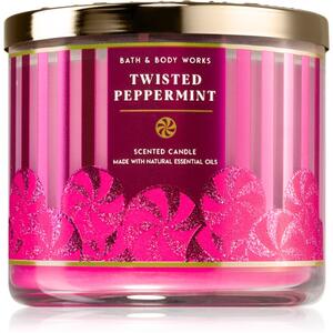 Bath & Body Works Twisted Peppermint mirisna svijeća 411 g