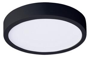 Solight WD174-B - LED Stropna svjetiljka LED/24W/230V 3000/4000/6000K crna okrugli