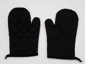Set od 2 bijelo-crne rukavice s magnetom BAGUETTE