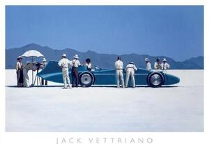 Umjetnički tisak Bluebird at Bonneville, 1995, Jack Vettriano