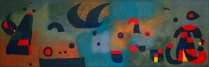 Peinture murale Reprodukcija umjetnosti, Joan Miró, (120 x 40 cm)