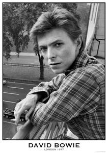 Poster David Bowie - London 1977, (59.4 x 84.1 cm)