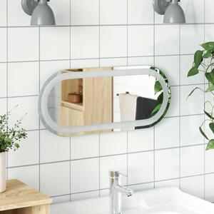 VidaXL LED kupaonsko ogledalo 60x25 cm ovalno