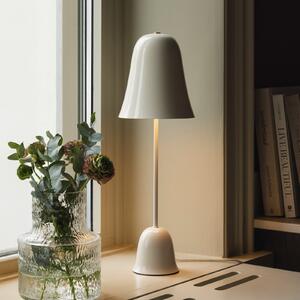 Globen Lighting Blåklockan stolna lampa, slonovača, visina 56 cm, Bež, Dnevni boravak/blagovaonica, Metal