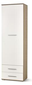 Ormar s policama Vida REG-1 (hrast sonoma + bijela)